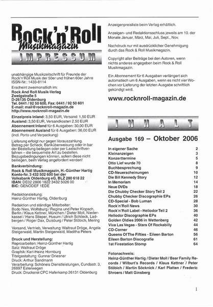 Magazin - Rock'n'Roll Musik Magazin 169