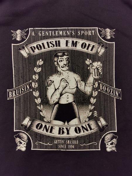 Hoodie Steady - Polish Em' Off Zip Hoodie, Schwarz