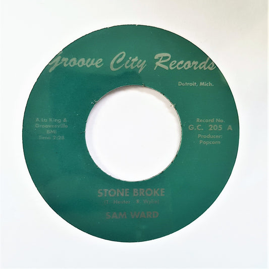 Single - Sam Ward - Sister Lee, Stone Broke (Groove City)