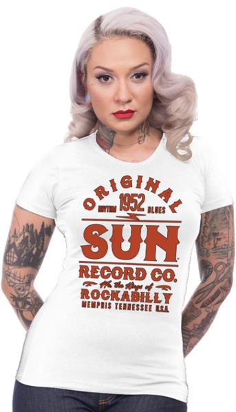 Girl-Shirt Steady - Original Sun Girl - Weiß