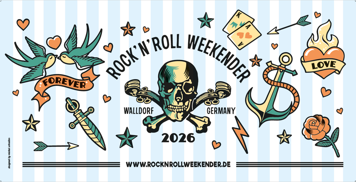Bauzaunbanner Walldorf Weekender - Tattoo