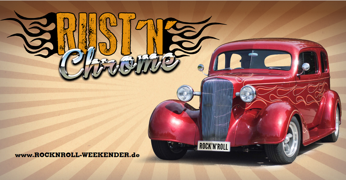 Bauzaunbanner Walldorf Weekender - Rust'N'Chrome