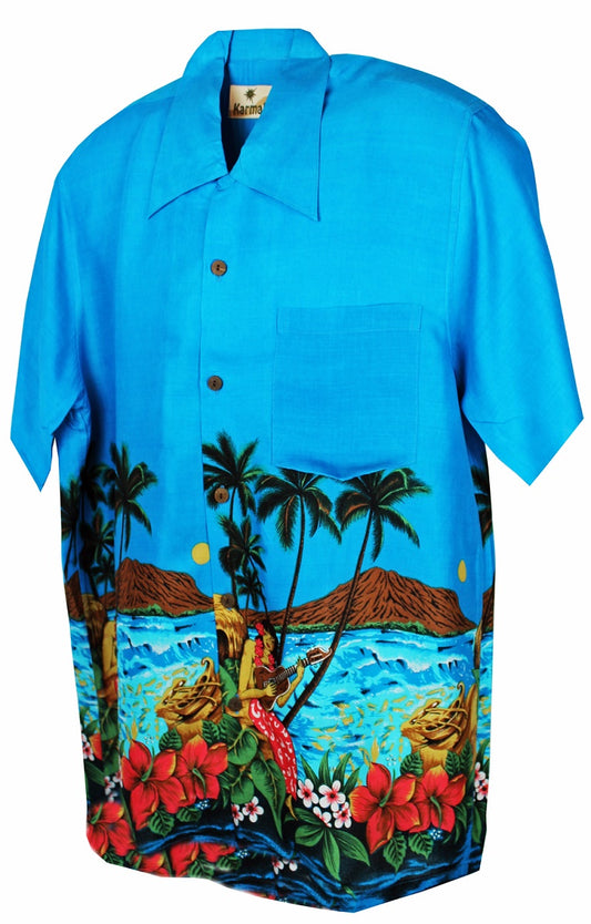 Hawaii - Shirt - Serenade Light Blue
