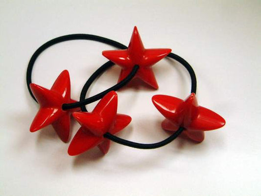 Haarband Stern - Rot