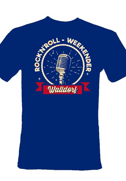 T-Shirt - Walldorf Weekender 2024 - blau