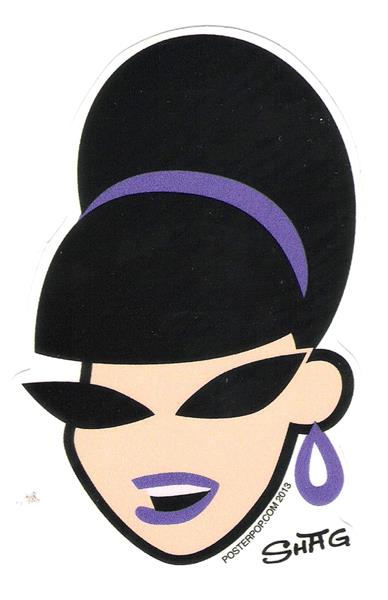 Aufkleber - Shag - Girl