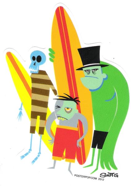 Aufkleber - Shag - Beach Bunch