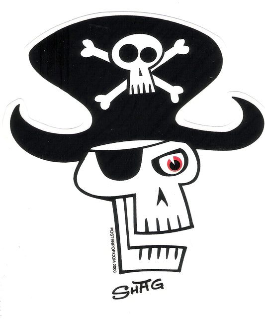 Sticker - Shag - Pirate Skull