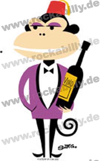 Aufkleber - Shag - Sir Monkey