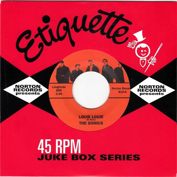 Single - Sonics - Louie Louie , Wailers - Louie Louie