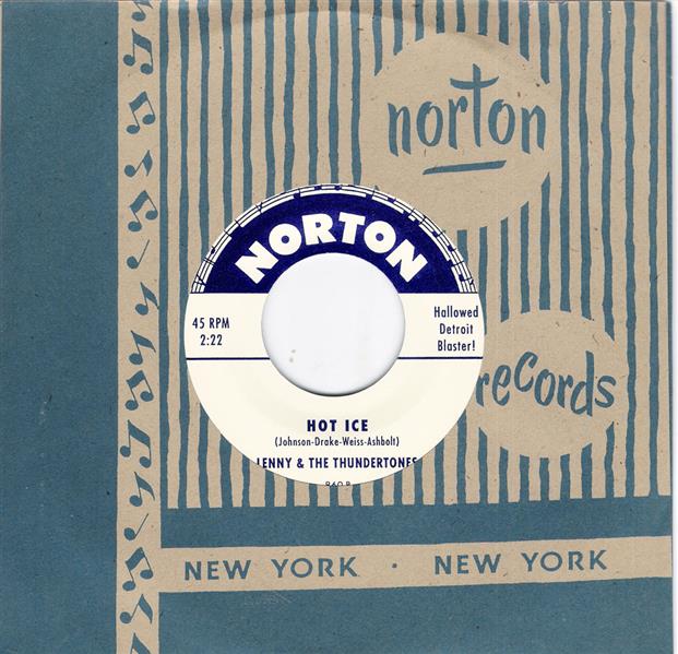 Single - VA - Dwight Douglas & The Jayhawkers - Interstate 45 , Lenny & The Thundertones - Hot Ice