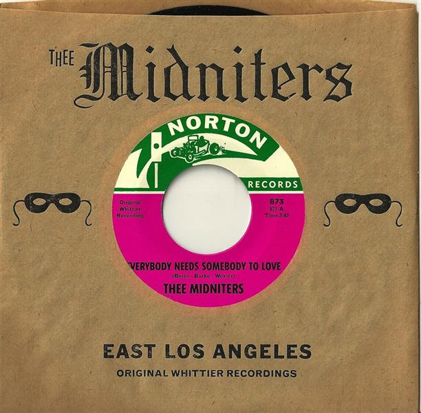 Single - Thee Midniters - Everybody Needs Somebody To Love