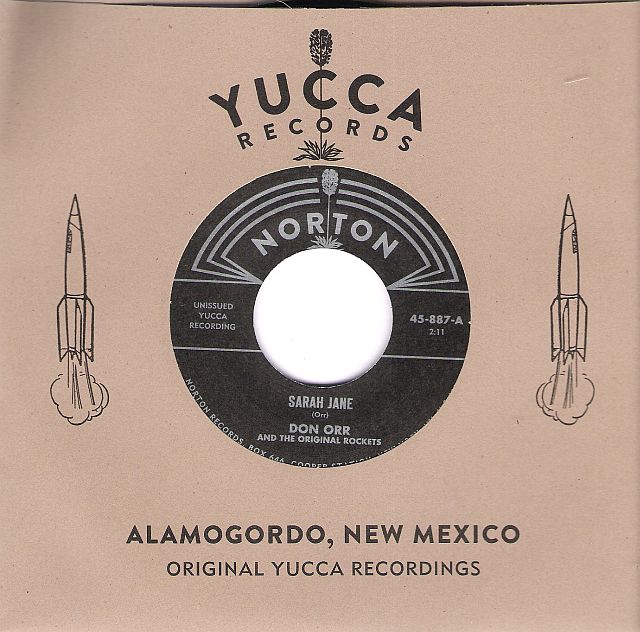 Single - VA - Don Orr And The Original Rockets - Sarah Jane, Sonny Wallce - Black Cadillac