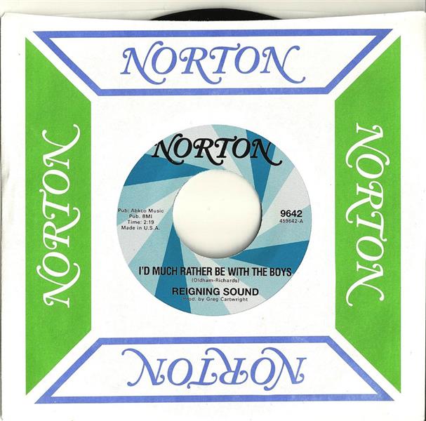 Single - VA - Reigning Sound - I'd Much Rather Be With The Boys , Hentchmen - Surprise Surprise