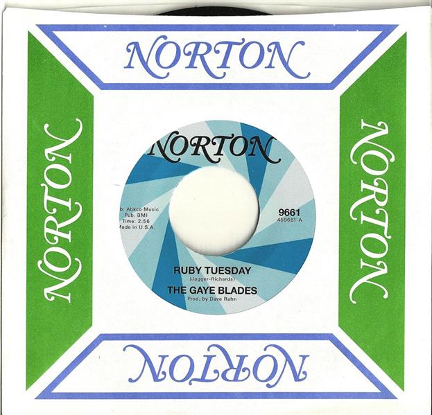 Single - VA - Gaye Blades- Ruby Tuesday , Girls At Dawn-That Girl Belongs To Yesterday