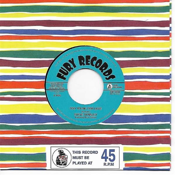 Single - Steve Aynsley - Hard Time Gettin' Home; Too Young For Love