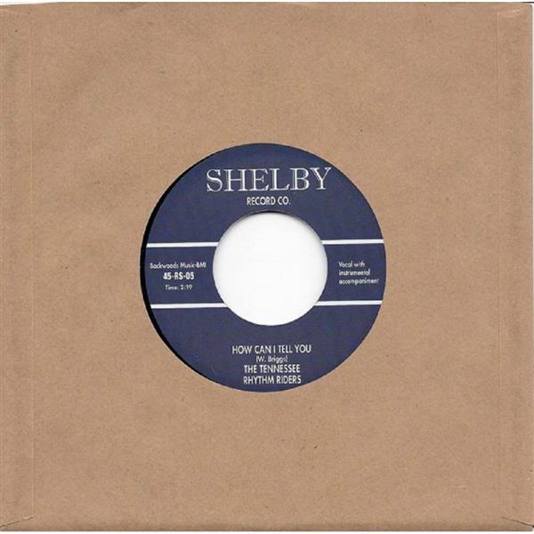 Single - Tennessee Rhythm Riders - Traffic Cop Blues; How Can I Tell You