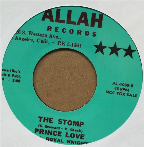 Single - Prince Love - Don't Want No War; The Stomp