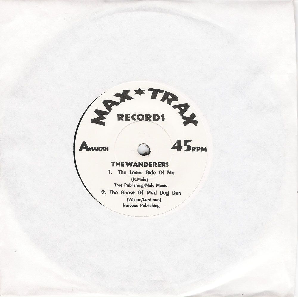 Single - Wanderers - Losin' Side Of Me, Ghost Of Mad Dog Dan, Come On And Dance, Lonesome Train
