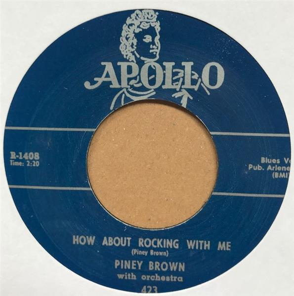 Single - Piney Brown - How About Rocking With Me / That's Right Baby