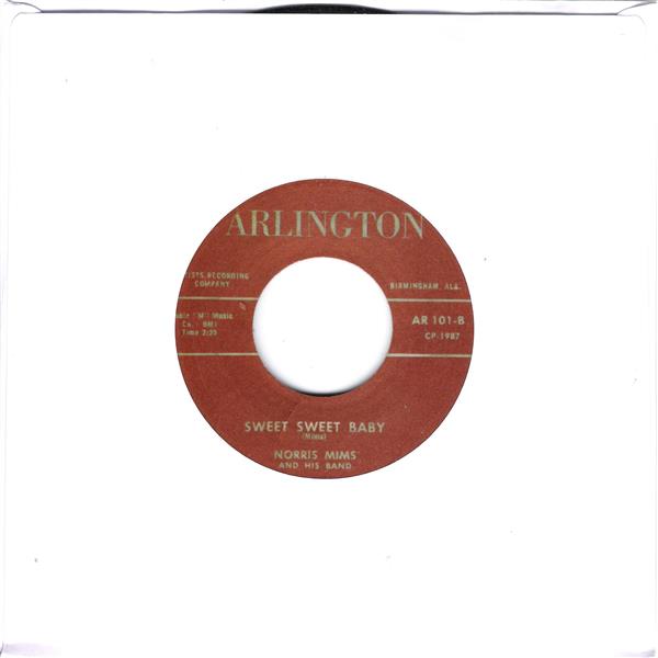 Single - Norris Mims - Sweet Sweet Baby, As I Gaze At The Stars