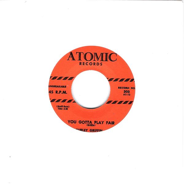 Single - Curley Griffin - I've Seen It All, You Gotta Play Fair