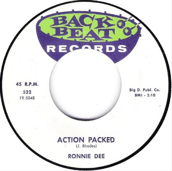 Single - Ronnie Dee - Action Packed, I Make The Love