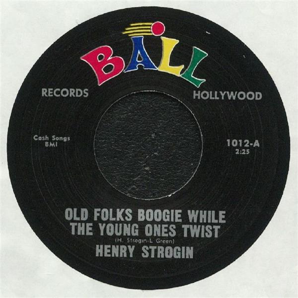 Single - VA - Henry Strogin - Old Folks Boogie... ; Sonny Harper - Lonely Stranger