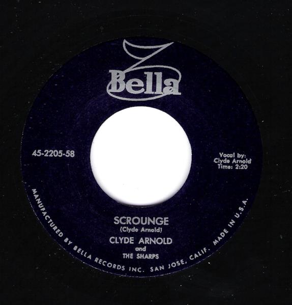 Single - Clyde Arnold & the Sharps - I've Got A Baby