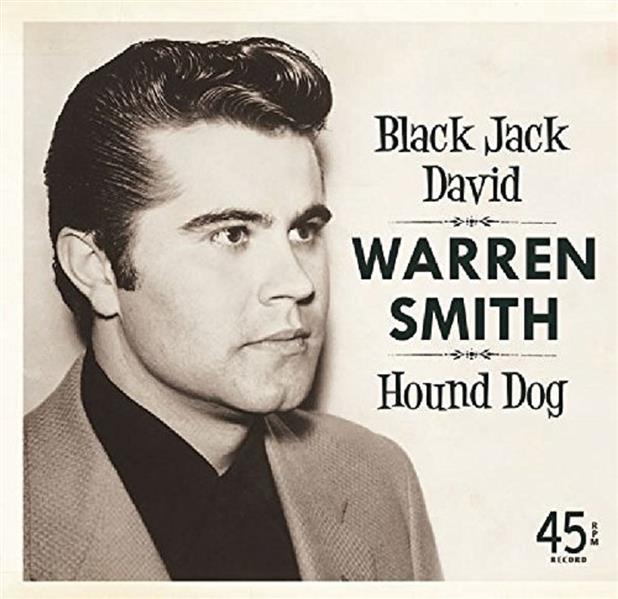Single - Warren Smith - Black Jack David, Hound Dog
