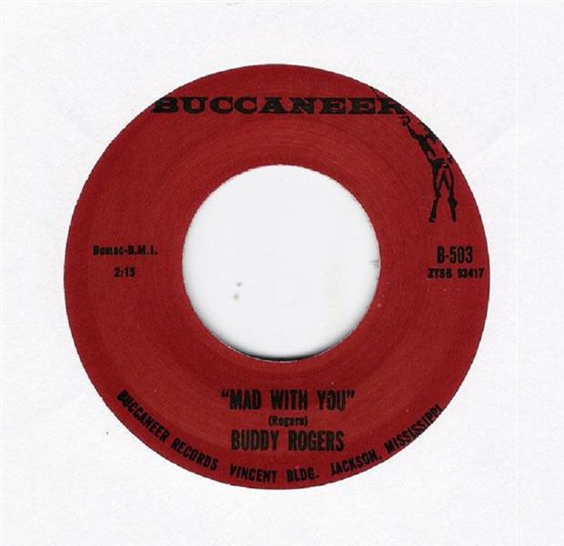 Single - Buddy Rogers - Mad With You , Tell Me You Love Me