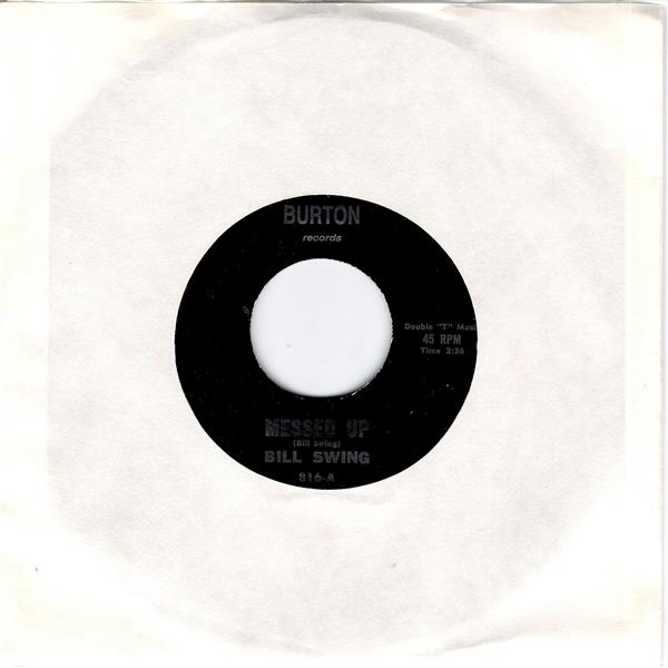 Single - Bill Swing - Messed Up, Intoxicating Blues