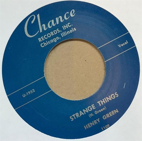Single - Henry Green - Storm Thru Mississippi / Strange Things
