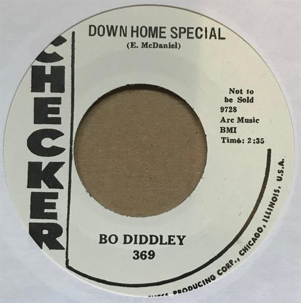 Single - Bo Diddley - Down Home Special , Mumblin' Guitar
