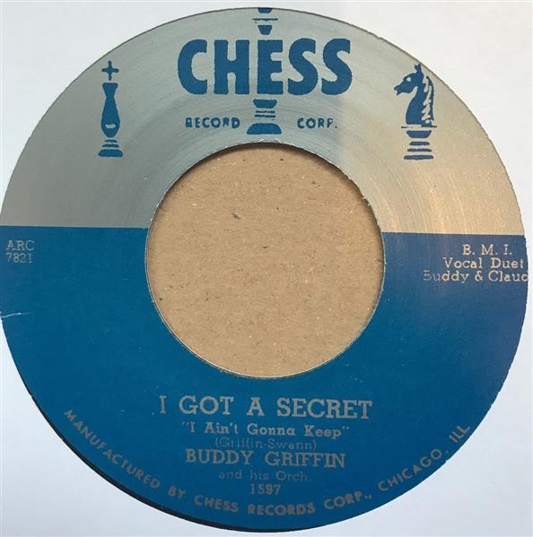 Single - VA - Buddy Griffin - I Got A Secret / Willie Mabon - Poison Ivy