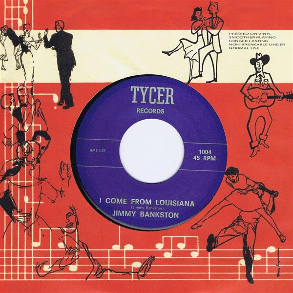 Single - VA - Jimmy Bankston - I Come From Louisiana / Curtis Willie - Blue Eyes Cryin' In The Rain
