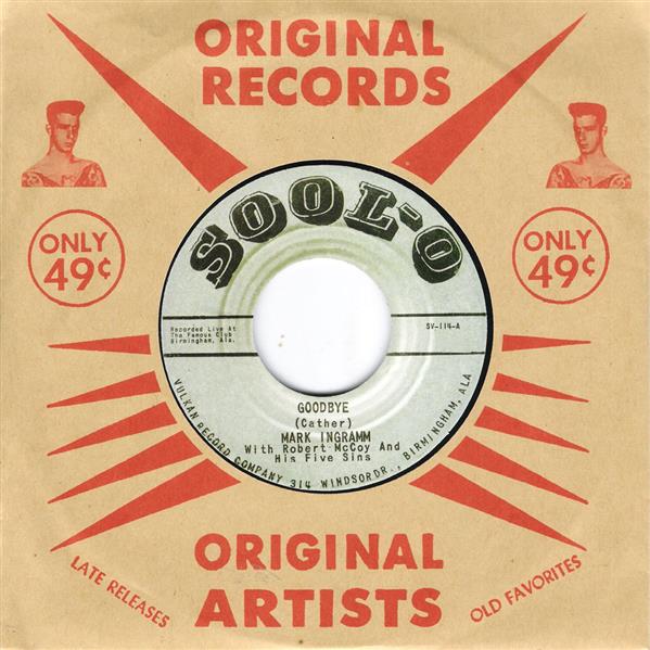 Single - Robert McCoy & Mark Ingramm - Bye Bye Baby / Goodbye