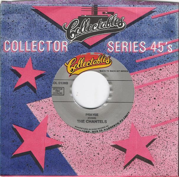 Single - Chantels - Sure Of Love , Prayee