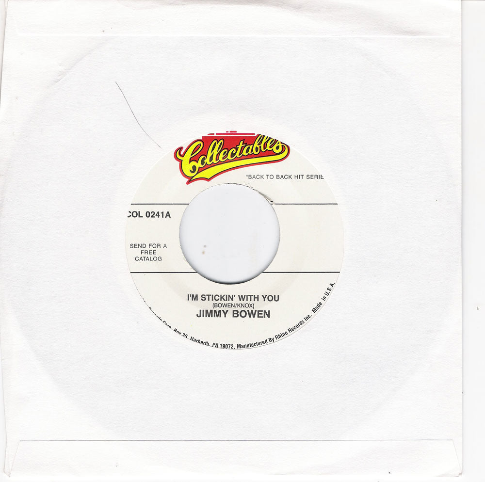 Single - VA - Rock Your Little Baby To Sleep - Buddy Knox , I'm Stickin With You-Jimmy Bowen