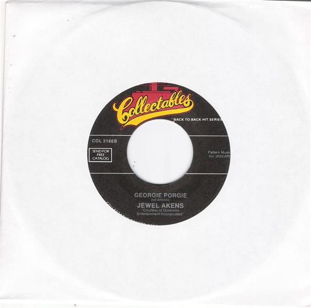 Single - Jewel Akens - The Birds And The Bees, Georgie Porgie