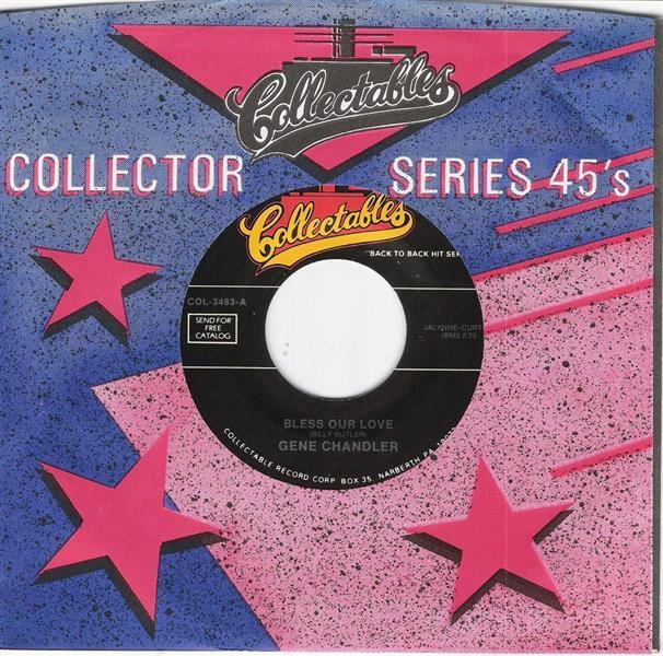 Single - Gene Chandler - Bless Our Love , Just Be True
