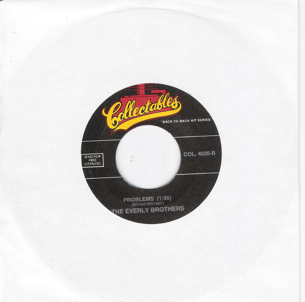 Single - Everly Brothers - Til I Kissed You , Problems