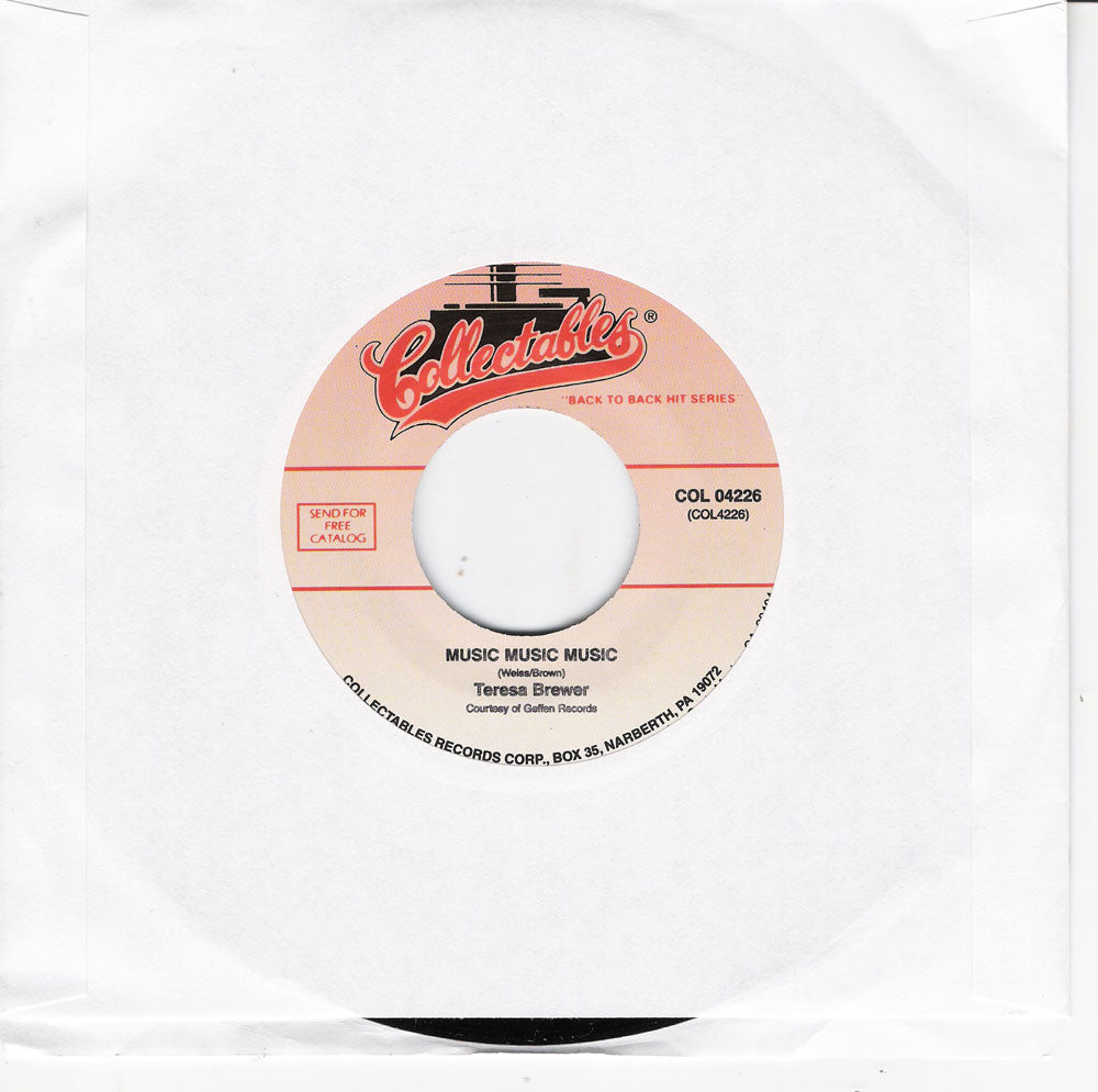 Single - VA - Allegheny Moon - Patti Page , Music Music Music-Teresa Brewer