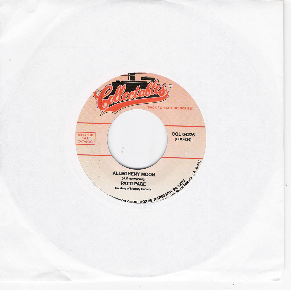 Single - VA - Allegheny Moon - Patti Page , Music Music Music-Teresa Brewer