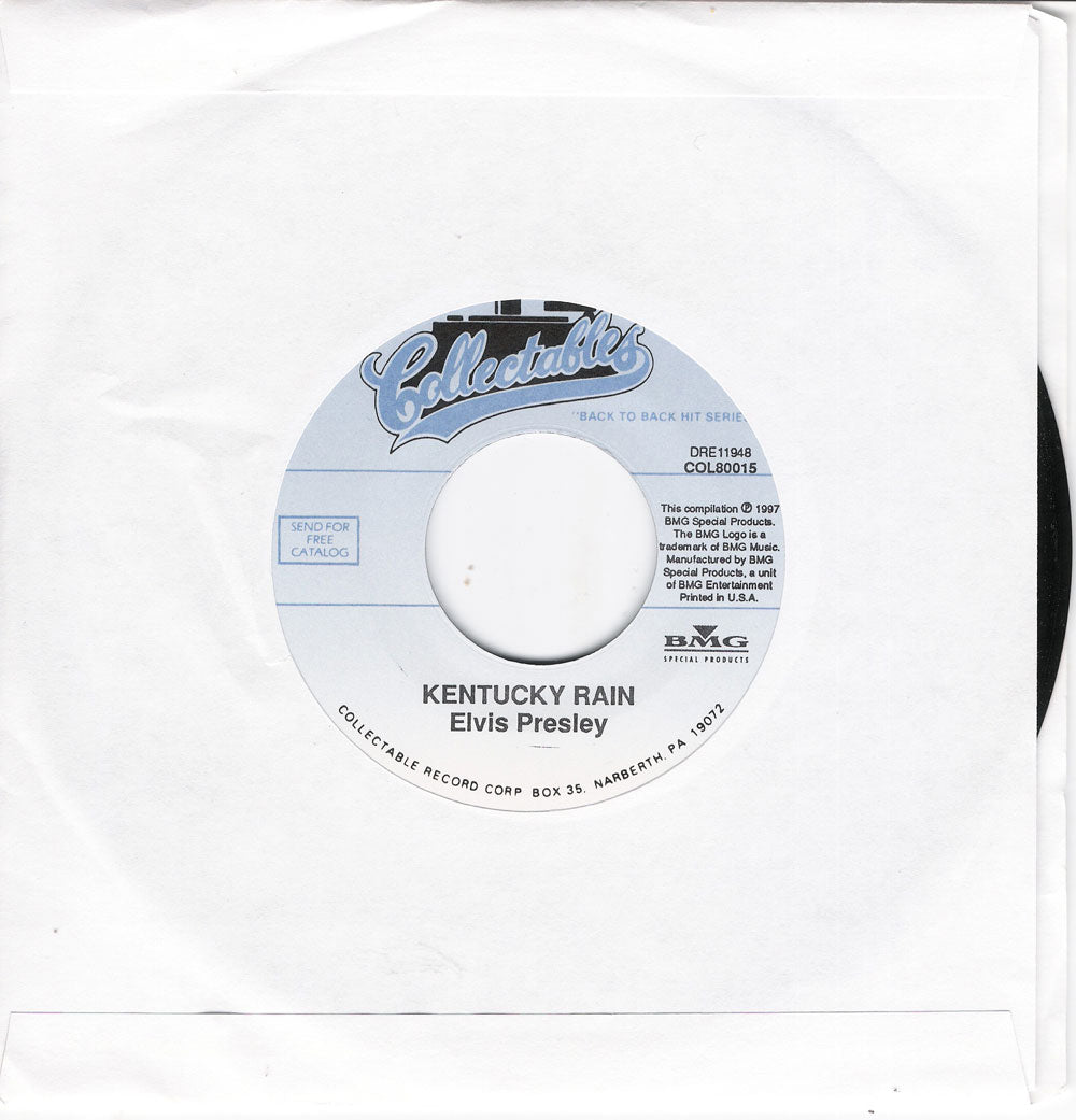 Single - Elvis Presley - Kentucky Rain , My Little Friend
