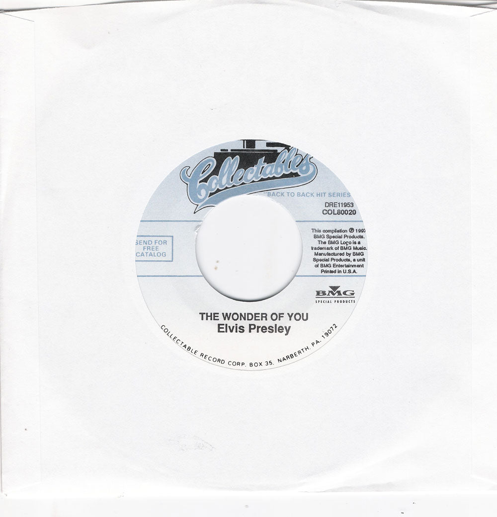 Single - Elvis Presley - Mama Liked The Roses Wonder Of You