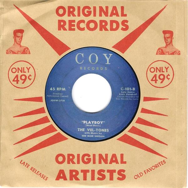 Single - Vel-Tones - Playboy, Cal's Tune