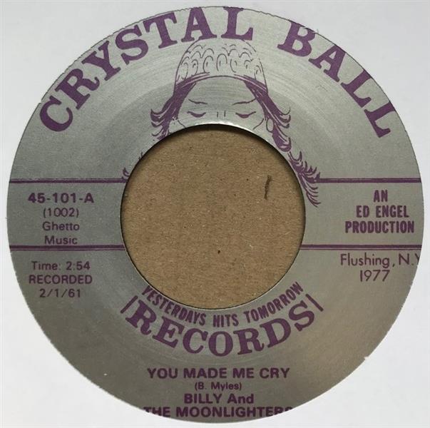 Single - Billy & The Moonlighters - Little Indian Girl / You Made Me Cry (*Reverse Labels)