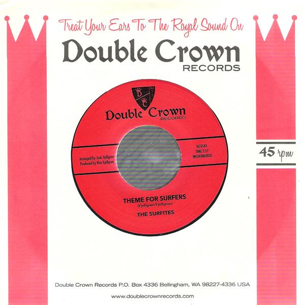 Single - Surfites - Here She Comes Again, Theme For Surfers