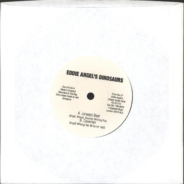 Single - Eddie Angel's Dinosaurier - Dinosaurier - Jurassic Beat, Caveman